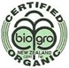 New Zealand Organic Logo