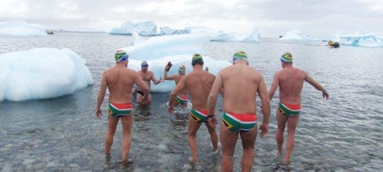 Antartic Circle Ice One Mile Swim adventure, courtesy of 'H2O Open Water Swimming'
